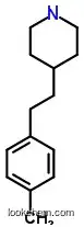 Molecular Structure of 26614-98-2 (4-(2-P-Tolyl-ethyl)-piperidine)